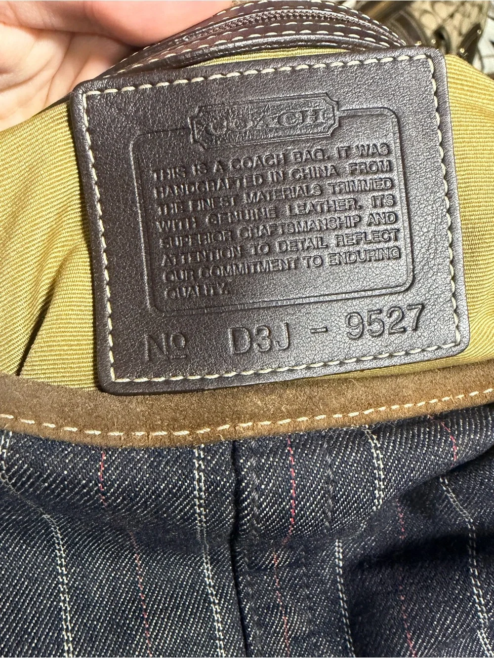 Coach vintage soho